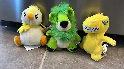 2004 Neopets McDonalds Happy Meal Toy Mini Plush Doll 3 Included • $20