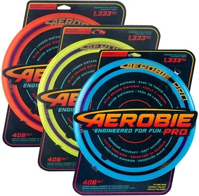 Aerobie 13  Pro Ring Flying Disc Outdoor Frisbee Toy Game • £11.99