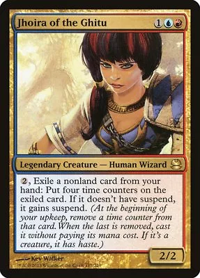 Jhoira Of The Ghitu Modern Masters NM Blue Red Rare MAGIC MTG CARD ABUGames • $1.95