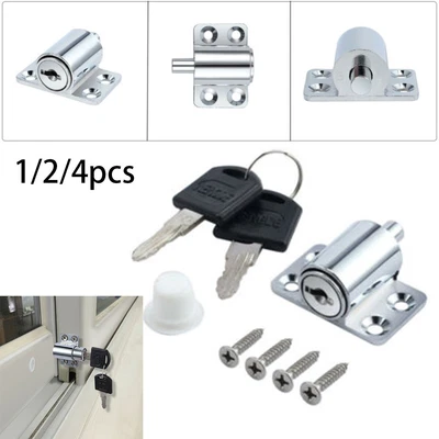 £24.40 • Buy Print Locks Protection Lock Terrace Security Key Silver 40mm 1.6 1/2/4