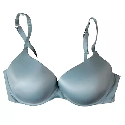 Victoria's Secret Biofit Demi Uplift Bra Blue 38D Underwire Adjustable Strap • $22.50