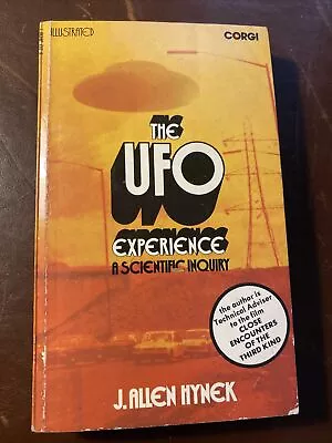 The UFO Experience A Scientific Enquiry J.Allen Hynek 1979 Paperback Rare Book • £15