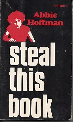 STEAL THIS BOOK Abbie Hoffman Original 1971 PIRATE First Edition • $99.99