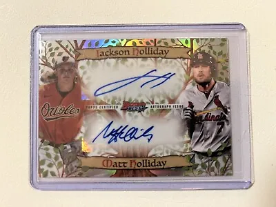 RARE #15/25 Jackson Holliday Matt Holliday Auto 2023 Bowmans Best RC Topps SP • $1499.99