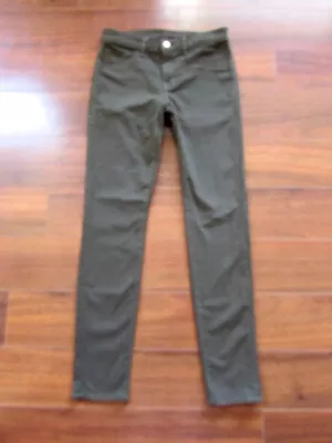 J BRAND ~ Size 27 ~ West Point Green SKINNY Stretch Cotton Colored Jeans A015 • $19.99