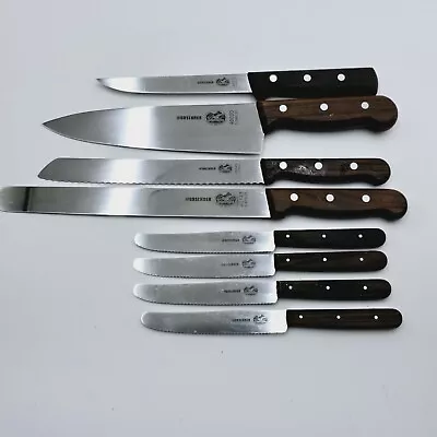 Forschner 8 Knives Victorinox Knife Chef's Knife Wood Handles 40020 40013 40049+ • $69.99