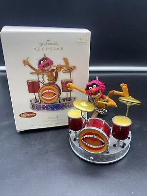 Hallmark Ornament Animal Muppet Show Drummer Magic 2010 Q8 • $124.99