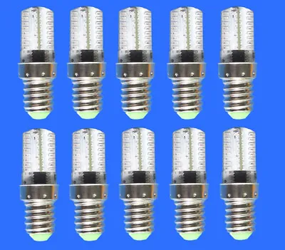 10pcs E14 LED Light Bulb Red/Green/Blue/White/Warm 64-3014 SMD Light E14S Lamp • $15.33