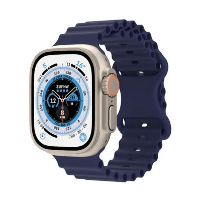 $9.99 • Buy For Apple Watch Ocean Band Strap IWatch Ultra Series 8 7 6 5 4 SE 49 45 44 42mm