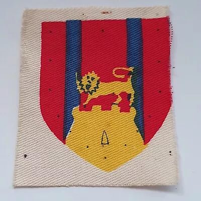 £17 • Buy British Army Engineer Base Group Singapore Cloth Formation Sign Badge