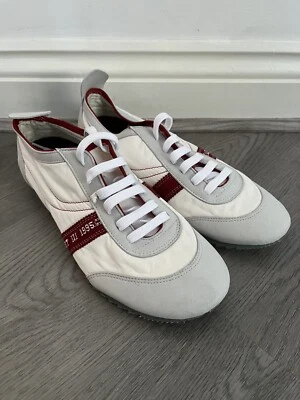 £34.99 • Buy The Art Company Kioto Mens White Nylon / Suede Trainers Shoes Size UK 7 NEW
