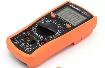 VICTOR VC890D Digital Multimeter LCD Display 20000UF Capacitor Support G6M3 • $45.41