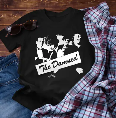 $21.84 • Buy New Popullar The Damned T-Shirt Black Men Gift For Fans Shirt  Y044