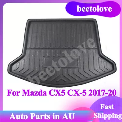 Rear Trunk Tray Cargo Mat Floor Boot Liner Pad For Mazda CX5 CX-5 2017-2019 • $32.29