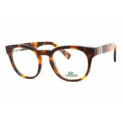 Lacoste Men's Eyeglasses Full Rim Clear Lens Havana Plastic Frame L2904 240 • $43.39