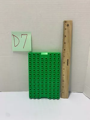 Lego Duplo BASE BOARD 12X8 THICK Plate Block Part #93607-#D7-BRIGHT LIGHT GREEN • $4.50