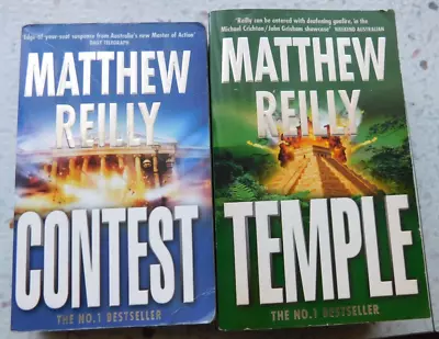 Matthew Reilly X 2 - CONTEST + TEMPLE • $19.99