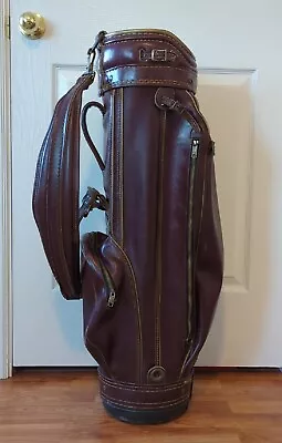 Vintage Ron Miller Pro Model Staff Golf Bag 6 Divider 3 Pocket Model 6J2626 *USA • $40