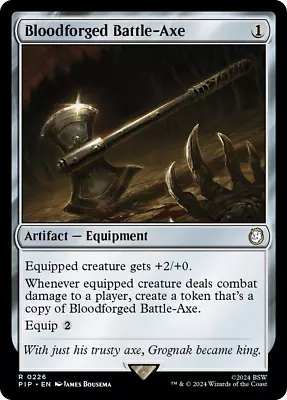 Bloodforged Battle-Axe [Fallout] • $3.60