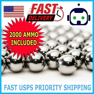 2000 Count - 1/4  Inch Steel Slingshot Ammo Shot Balls 0.25  Caliber • $22.95