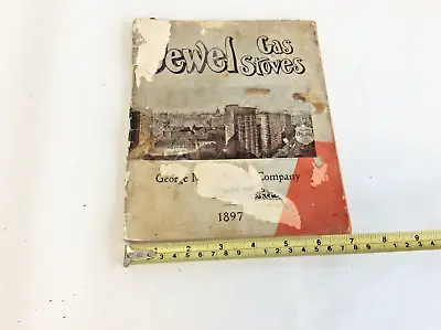 1897 Jewel Gas Stove Catalog 72 Pages Pictures Prices   127 Years Old!  • $40