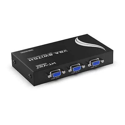 2 Port Vga Switch Video Selector Switcher Box (2 Input 1 Output) • $11.89