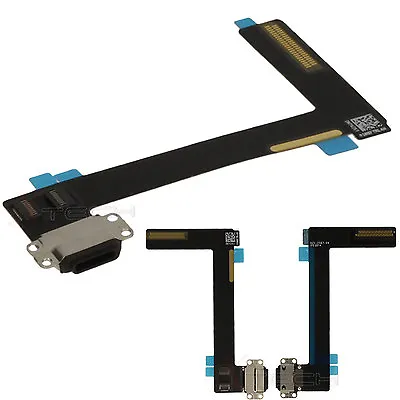 Replacement Charging Sync Port Dock Flex Ribbon For IPad Air 2 (iPad 6) BLACK • £3.95
