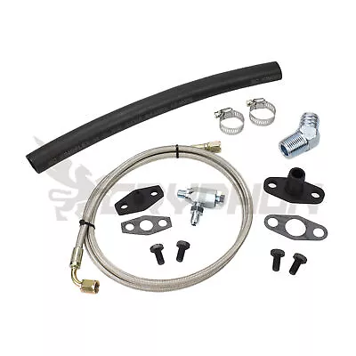 Turbo Oil Feed Return Line Kit For Toyota 2H HJ60 HJ75 With Holset Super HX30W • $141.56