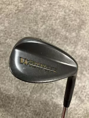 WARRIOR Custom Golf 60 DEGREE BLACK Gunmetal Lob WEDGE RIFLE Stiff Steel RH • $26.36