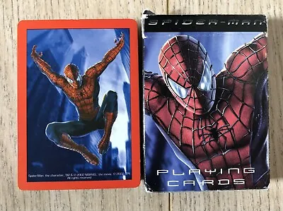 Spider-Man Pack Of Playing Cards Marvel 2002 Including 1 Joker • £6