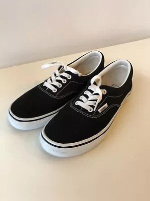 Authentic Vans Shoes Black And White - Size US 6/ EUR 38 • $40