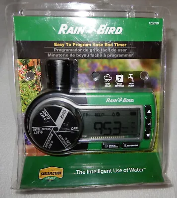 RAIN BIRD Digital Watering Timer Garden Hose Drip Irrigation Electronic 1ZEHTMR • $21.99