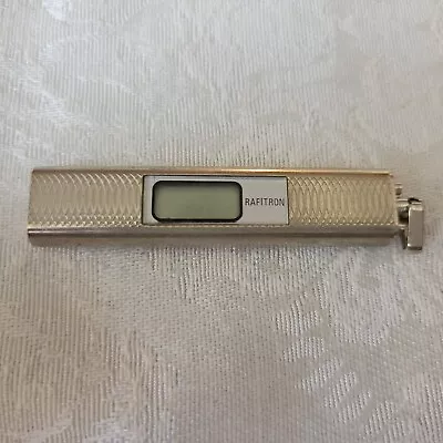 Rare Rafitron Vintage LCD Digital Watch Keychain Untested • $17.99