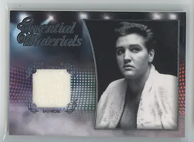 Elvis Presley 2012 Press Pass Elvis Essential Materials Bathrobe Patch Relic • $36.10