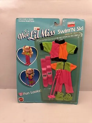 1990's Vintage Mattel Wee Lil Miss Swim 'n Ski Fashion • $7.50