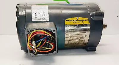 Baldor .5 Hp Ac Motor 56c Frame C-face 208-230/460 V Ac 1725 Rpm Tenv 5/8  • $71.99