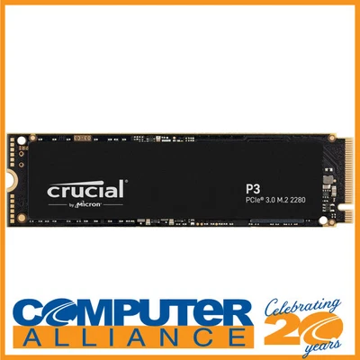 $189 • Buy 2TB Crucial P3 M.2 NVMe PCIe SSD CT2000P3SSD8