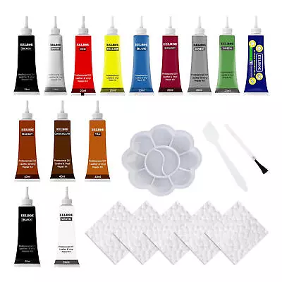 Advanced Leather Repair Kit Filler Vinyl Car Seat Patch Sofa Rip Holes 20-50ml • $6.76