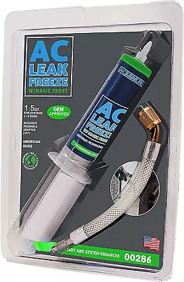 AC Leak Freeze Magic Frost With 1/4  Adapter 45322 Leak Sealant Easy Applicatio • $111.99