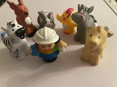 £7.50 • Buy Fisher Price Little People Farm Bundle - Animals Figures Tractor
