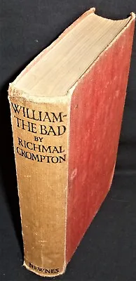 £4.99 • Buy Hardback Book, William The Bad By Richmal Crompton, 1934, Illustrated 