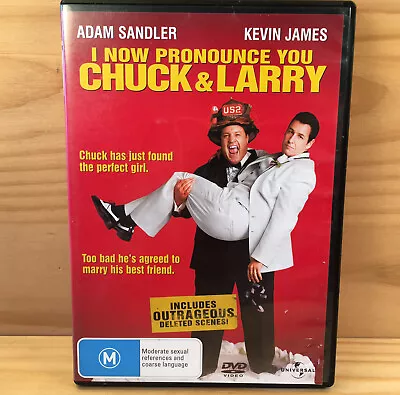 I NOW PRONOUNCE YOU CHUCK & LARRY Funny Comedy Drama DVD Movie (R4) Adam Sandler • $4.99