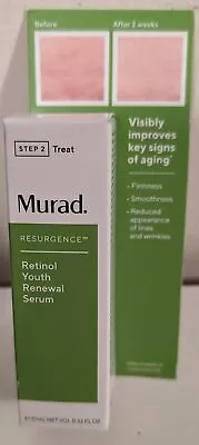 Murad Resurgence Retinol Youth Renewal Serum - 10 ML/0.33 Fl Oz (011449) - NEW • $17.99