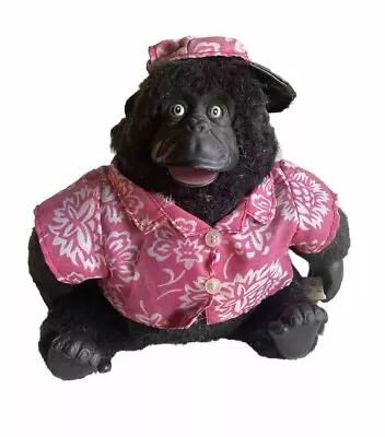 1997 Gemmy Ind. Harry D. Ape Sing & Dance Musical Animated Gorilla Plush 8  • $13.99