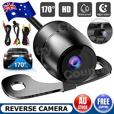 170° Reverse Camera Waterproof Car Rear View Backup Parking Cam HD Night AUS • $11.85