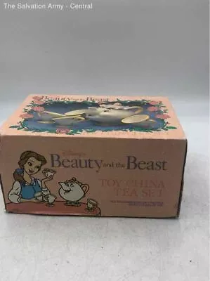 Disney White Mrs Samovar And Zip Beauty And The Beast Toy China Tea Set • $33