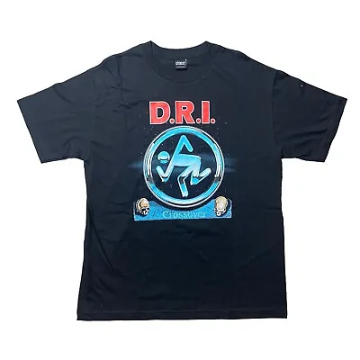 D.R.I. DIRTY ROTTEN IMBECILES Crossover Vintage T-Shirt Adult Size Large • $100