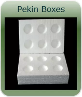 45 X 6 Hole Pekin/bantams  Polystyrene Egg Boxes Hatching/incubation Chicken • £52