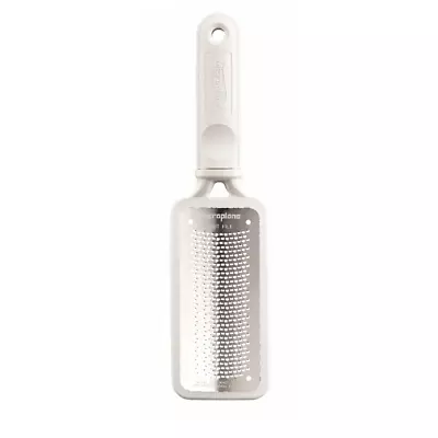 Microplane Colossal Foot File / Pedicure Rasp - Perfect For Calluses - White • $10.99