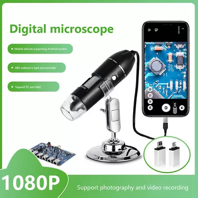 £15.12 • Buy Portable Digital Microscope HD USB Electronic Soldering Phone Repair Magnifier